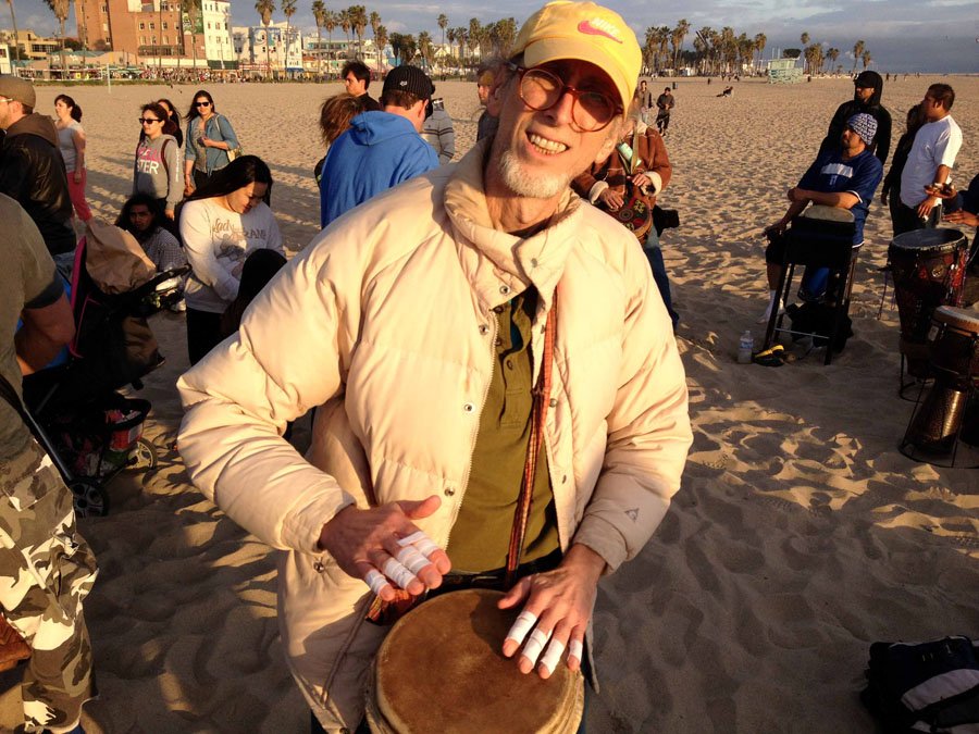 My brother Al attended his last Venice Beach drum circle on April 13, 2013. He took part every Sunday and called it his church.