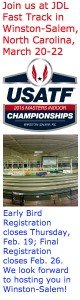 2015 USATF Masters Indoor Championships, JDL Fast Track, Winston-Salem, NC