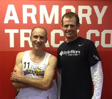 Brad (left) and Nick both set M45 WRs at Armory.