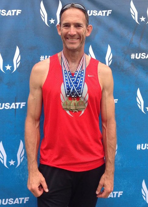 Dave with his 2014 golds from N.C. nationals.
