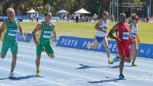 Don defeated Aussie David Isackson by less than two-tenths. Photos by Rob Jerome