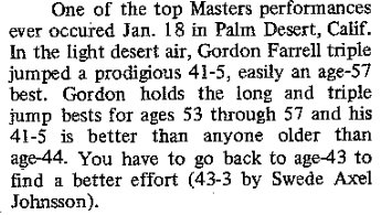 How the M55 record was reported in 1975.