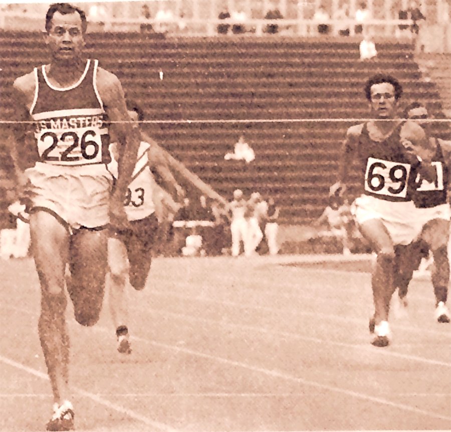 Jack (left) won many races during the 1972 USMITT tour of Europe.