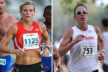Sonja (left) and Kris are on a W45 record roll.
