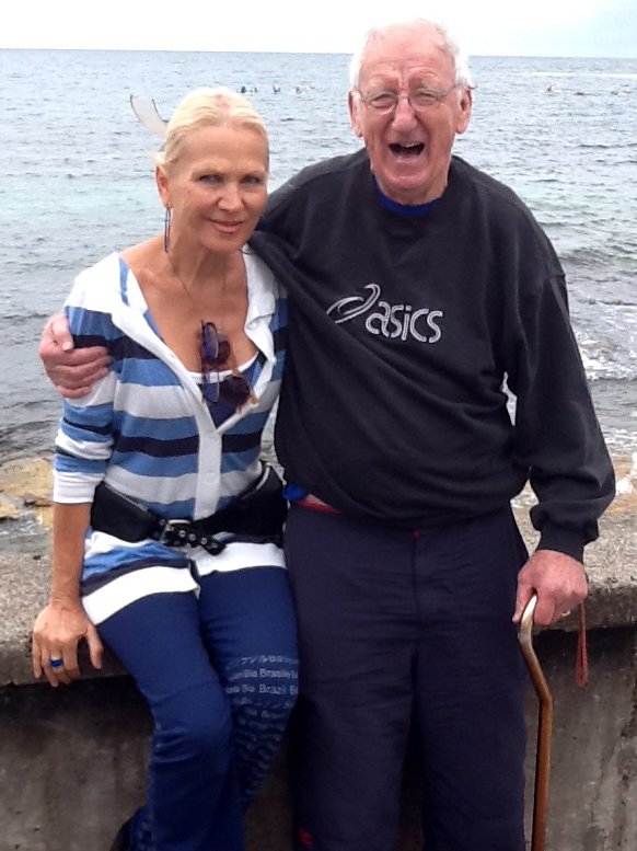 Reg Austin anD Peter's partner Magosia