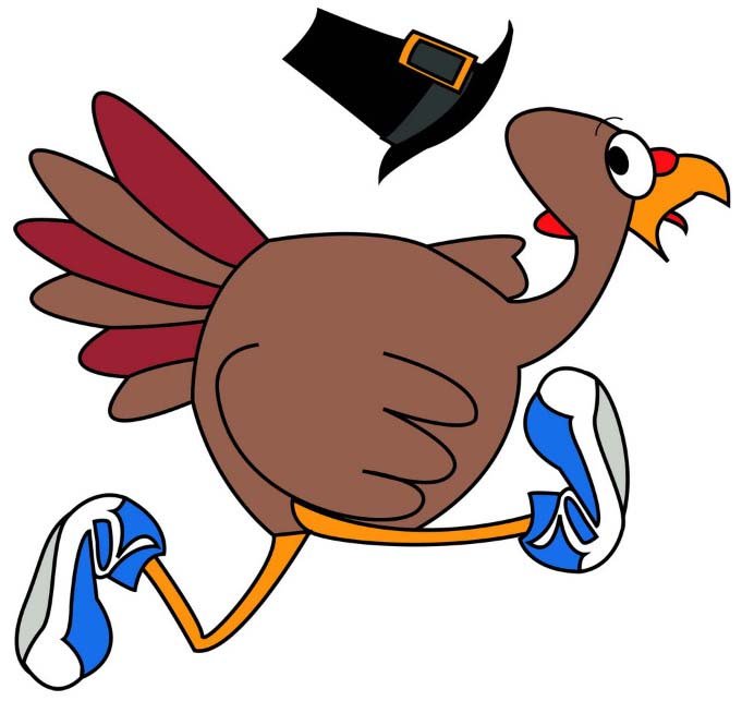 Track and field turkey.