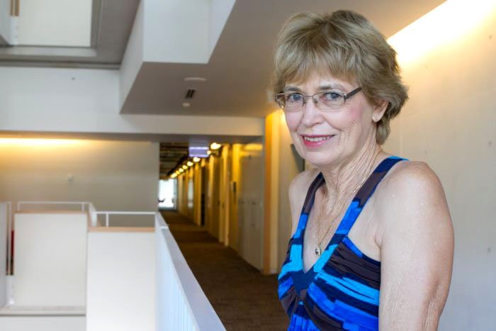 Wilma Perkins may be the highest-performing official in masters track.