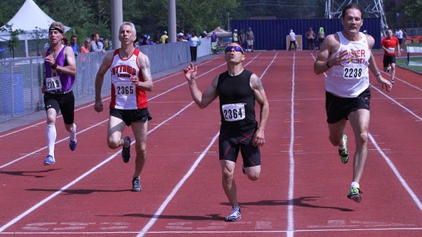 Not sure which age group this is, but Shaggy's shot of tight finish should give short runners hope.